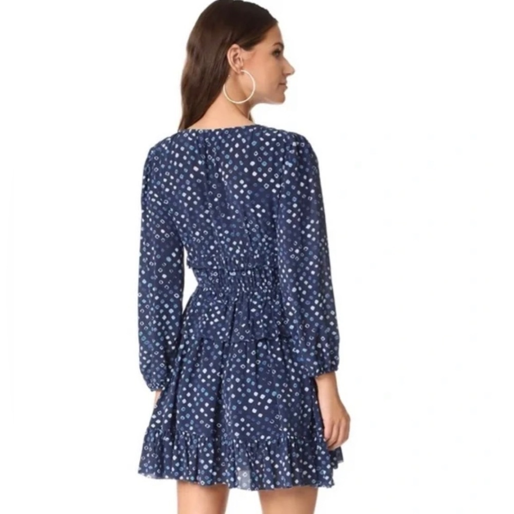 Ulla Johnson silk Gertie dress in indigo blue NWT - Picture 4 of 9